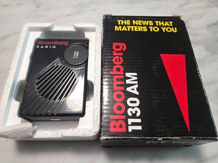Bloomberg AM Radio Original Packaging
