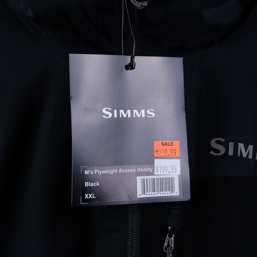 Simms Flyweight Access Hoodie - Black