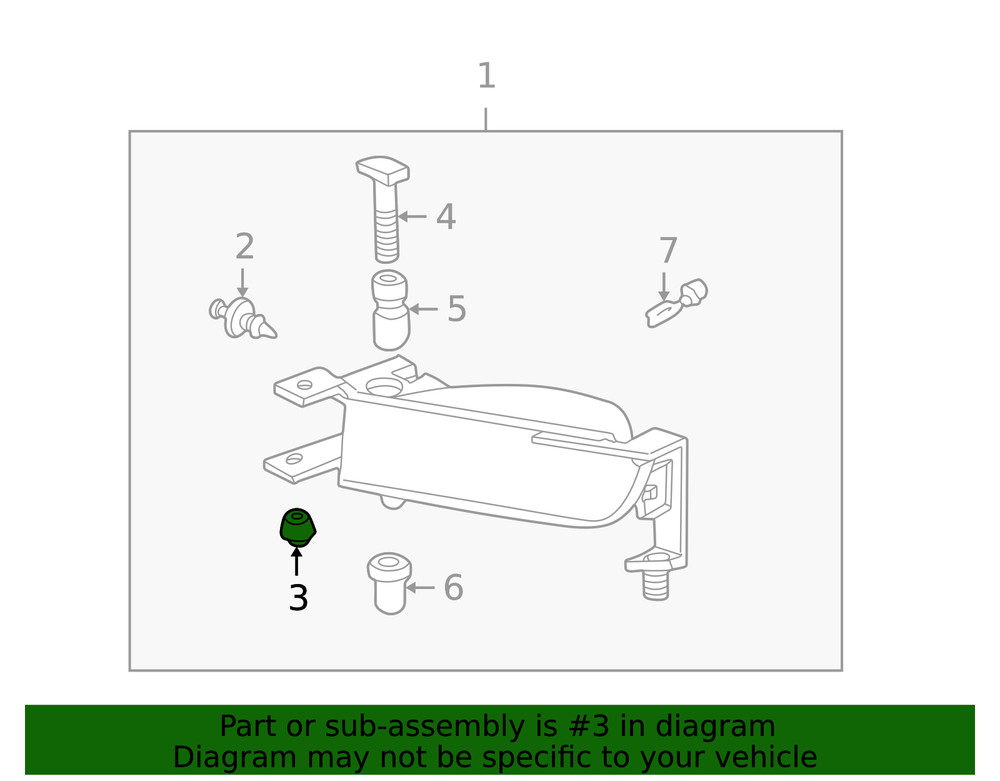 Genuine GM Multi-Purpose Nut 00347347