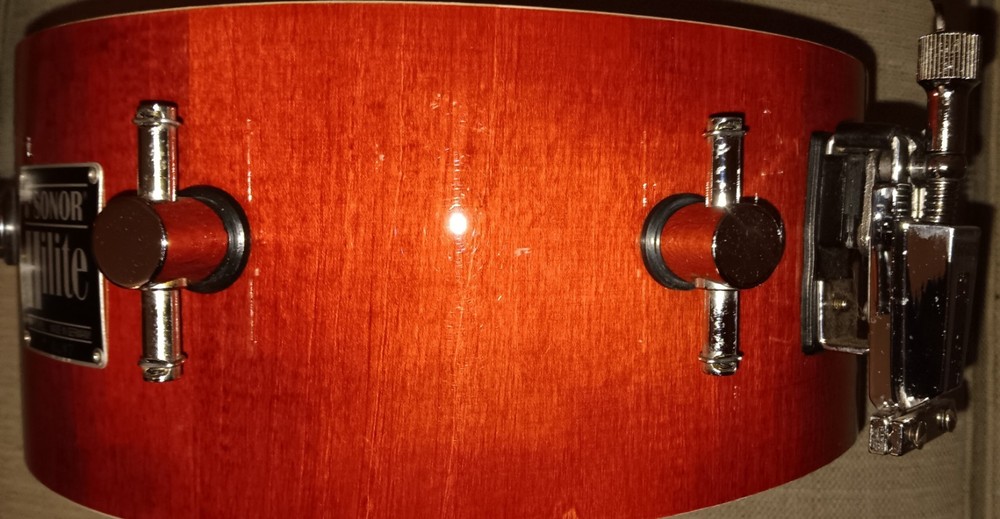 Sonor HiLite 5x12" Snare In Red Maple
