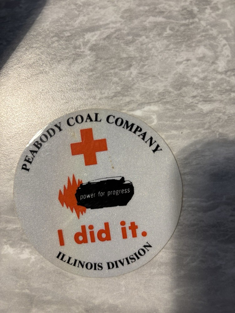coal mining stickers(2026 Listing) Nice Peabody