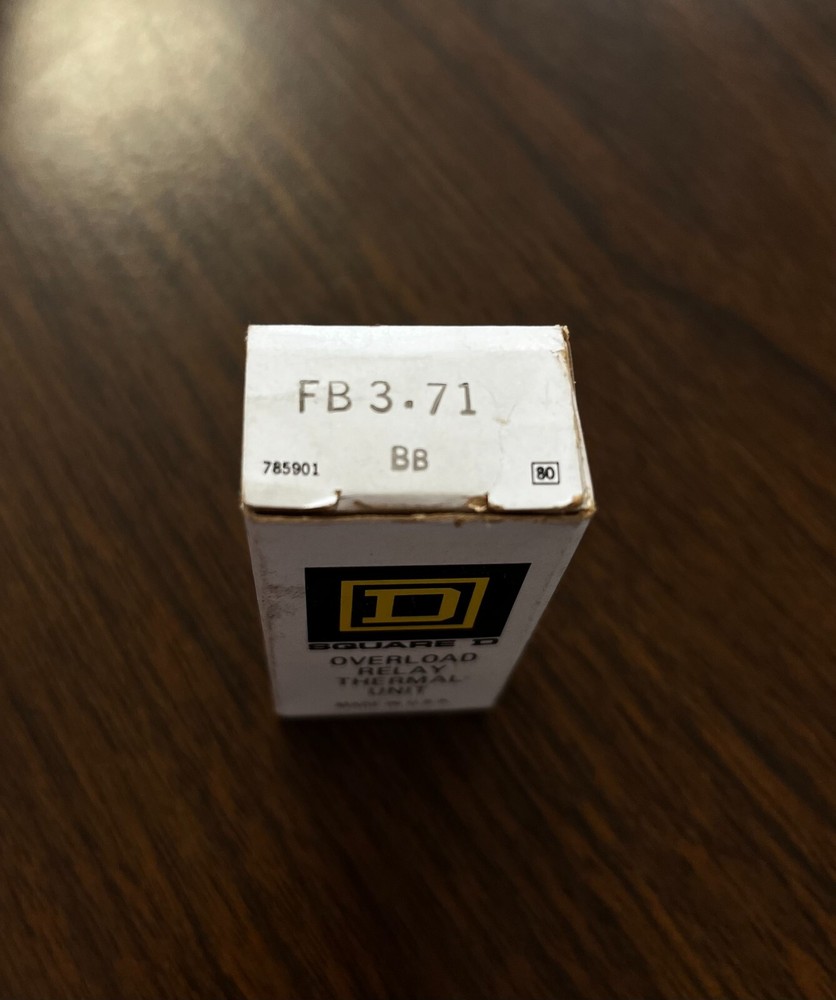 Square D Heaters FB 3.71