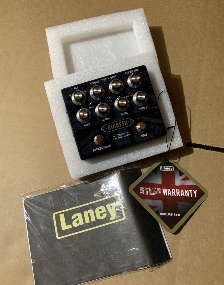 Laney Digbeth DB-Pre Bass Preamp Pedal