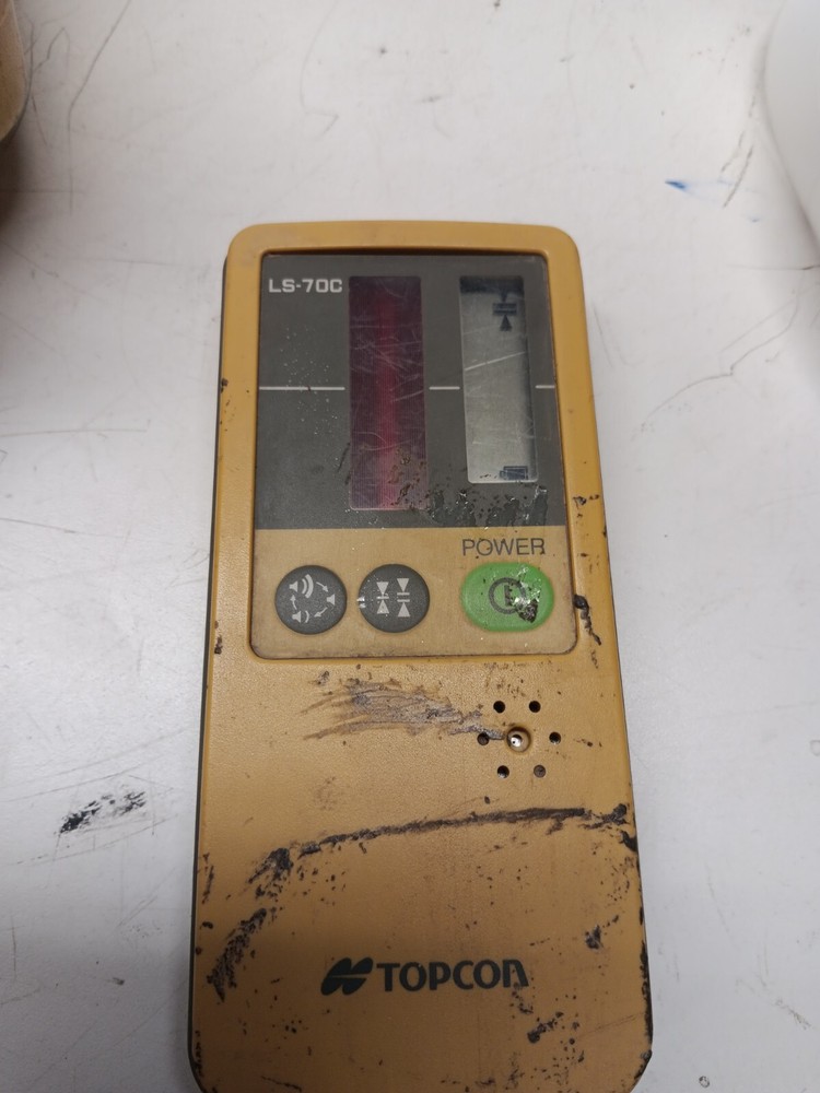 RL-50B Rotating Level Laser With Case and Receiver Powers On