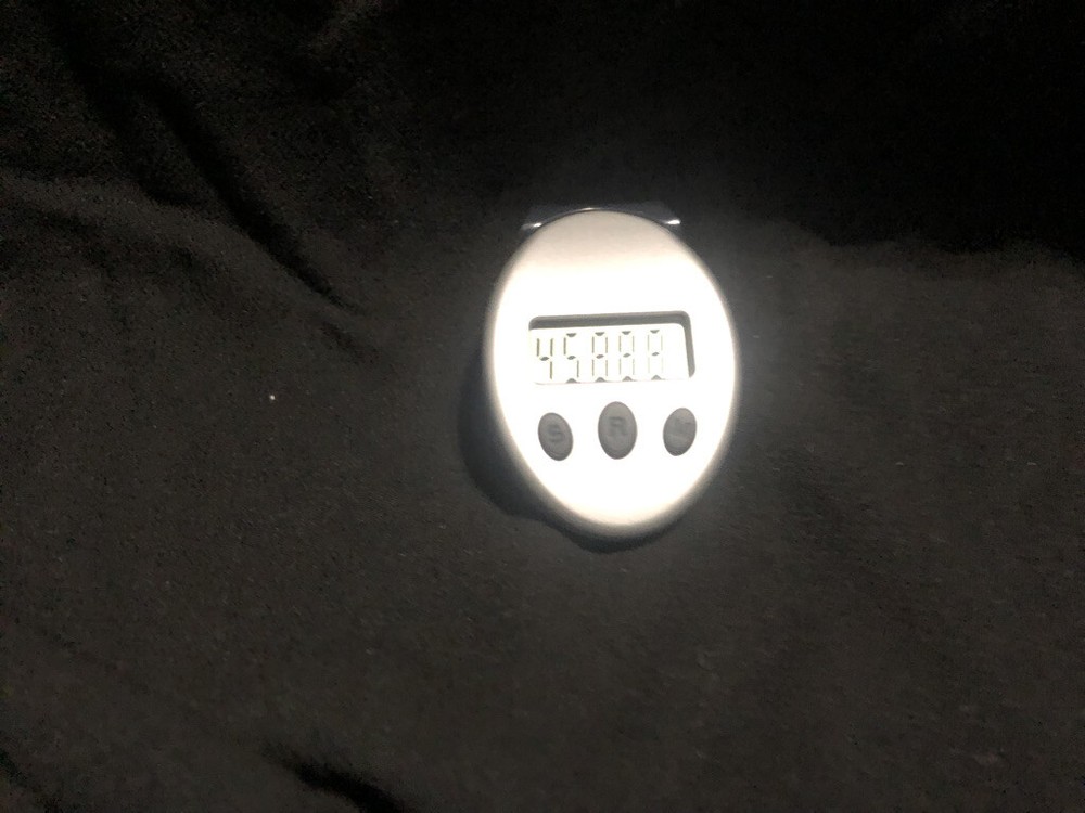 Bullet Pedometer Clip Over Belt