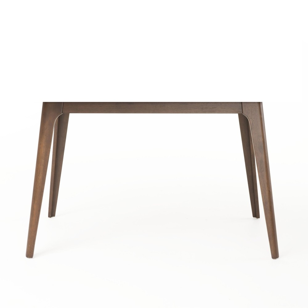 [Video] Dining Table Solid Wood Legs, Walnut