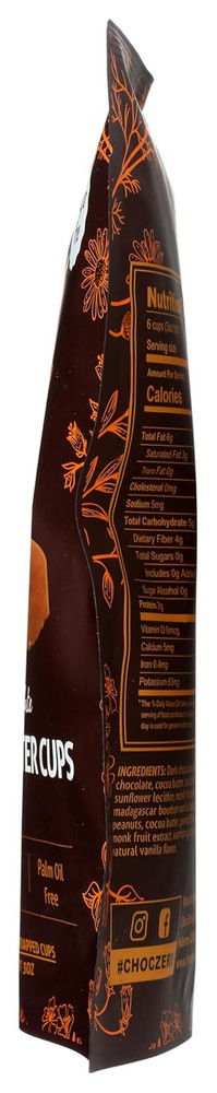 Dark Chocolate Peanut Butter Cups, 3 OZ