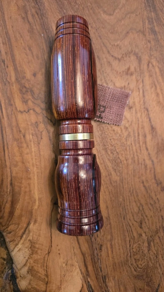 Custom Deer Grunt Call Adjustable Cocobolo B