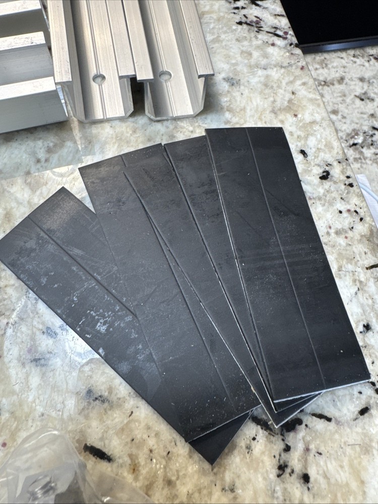 Solar Panel Mounting Fixing Kit Rail Brackets End/Mid Clamp Universal