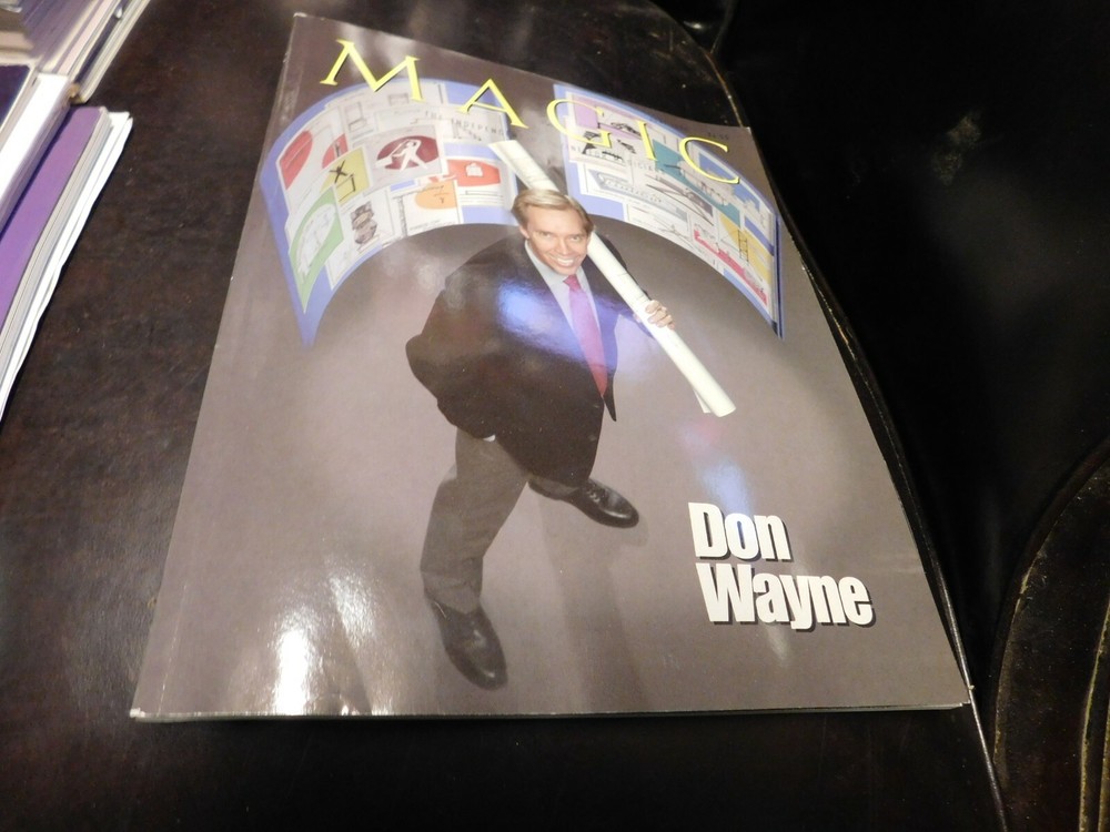 Magic Magazine For Magicians June 1999 Don Wayne