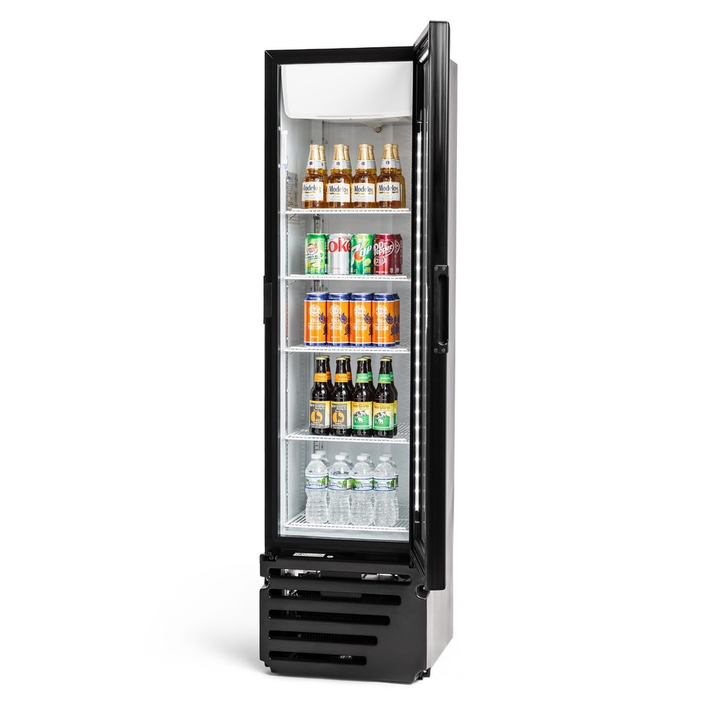 7.7 Cubic Ft PEAKCOLD PLUS Upright Display Cooler