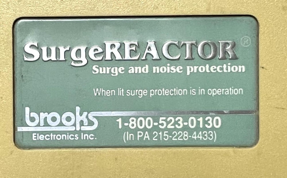 Brooks Electronics VCN2 Surge Reactor Transient Voltage Surge Suppressor