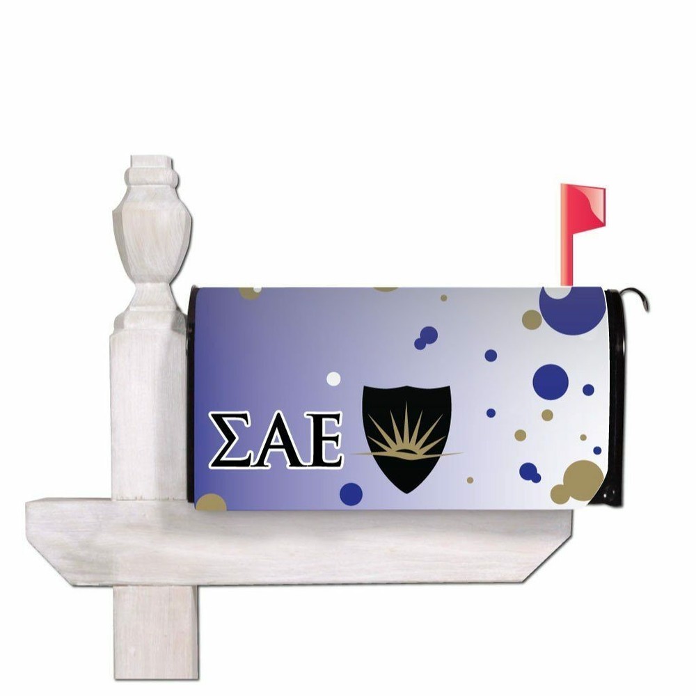 Sigma Alpha Epsilon Magnetic Mailbox Cover - Design 3