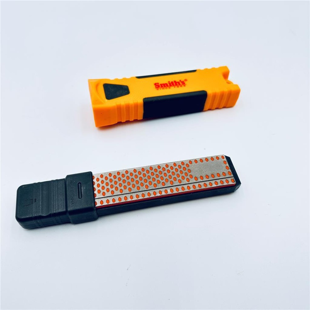 Smith's DCS4 Fine & Coarse Diamond Combination Knife Sharpener Sharpening Stone