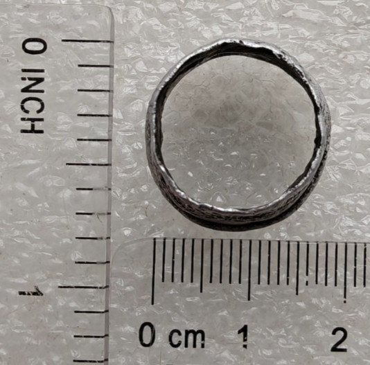 Antique Old Silver Thimble D2