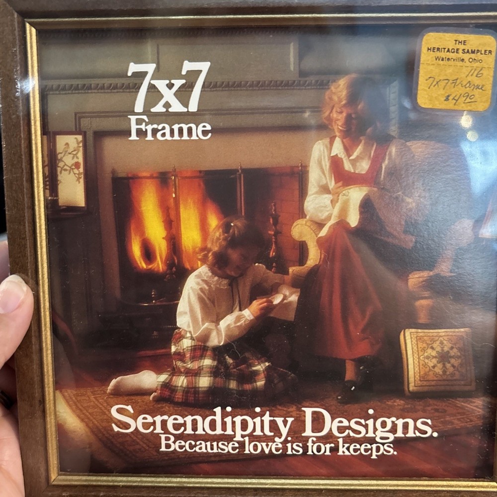 7x7 Frame For Needlework NIP By Serendipity Designs