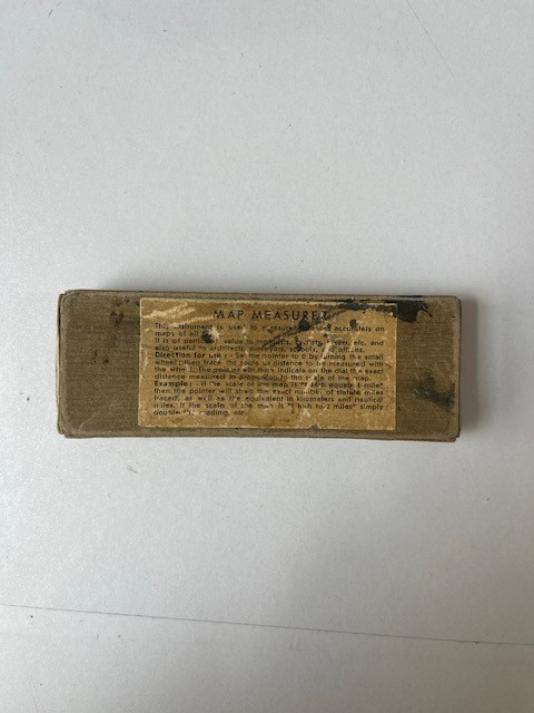 Vintage Map Measurer/Opisometer in Original Box. Working condition.