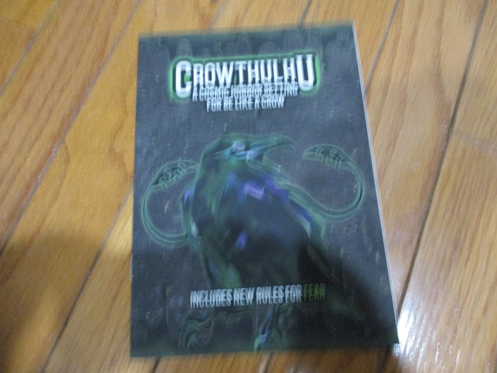 Critical Kit Be Like a Crow RPG Crowthulhu
