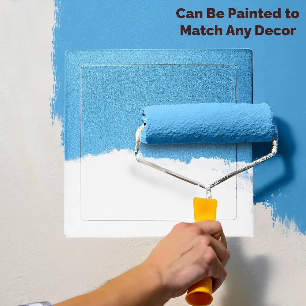 Durable White ABS Plastic Access Panel - Easy Installation for Drywall & Ceiling