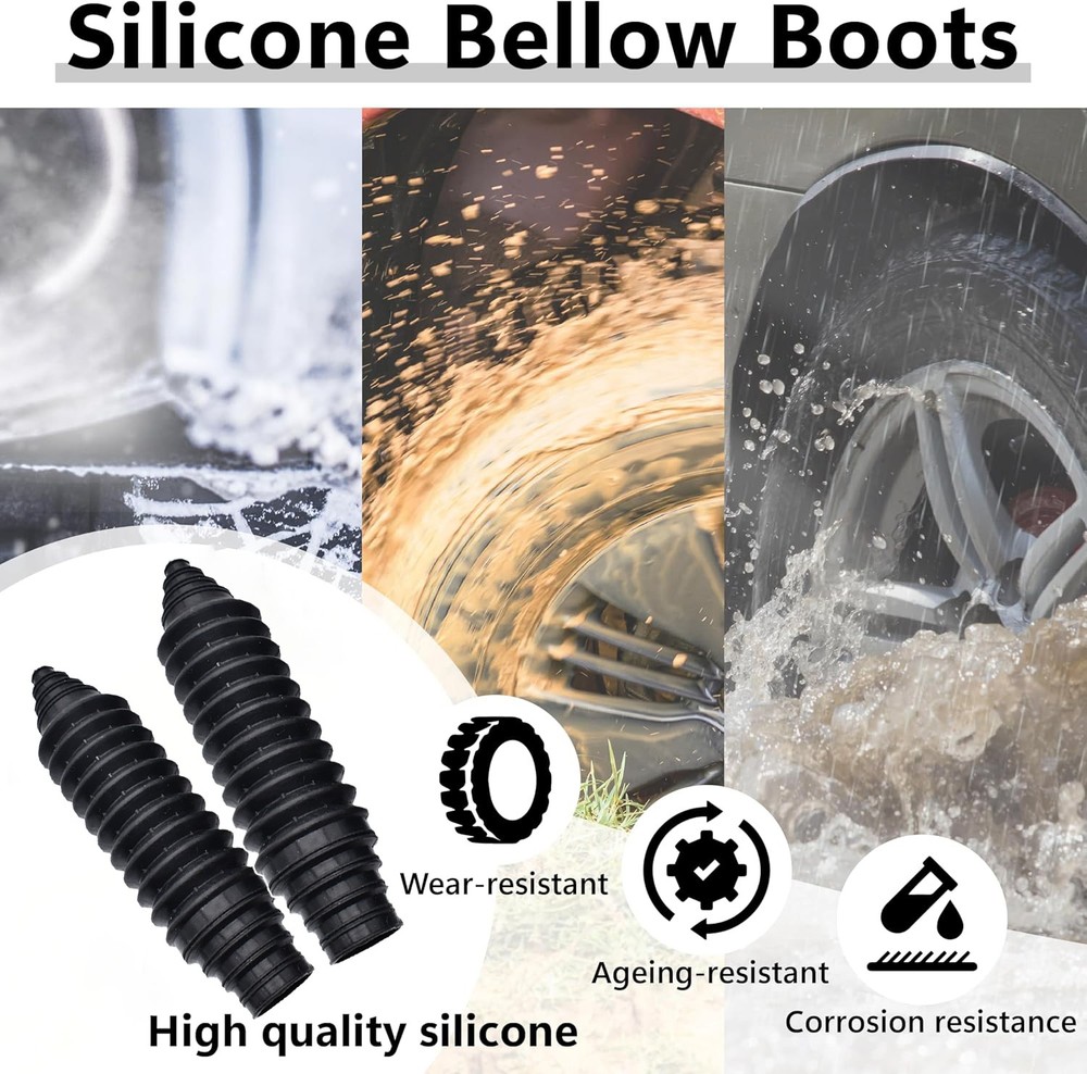 Steering Rack & Pinion Bellows Inner Tie Rod Dust Boots Kit Customized For Ford
