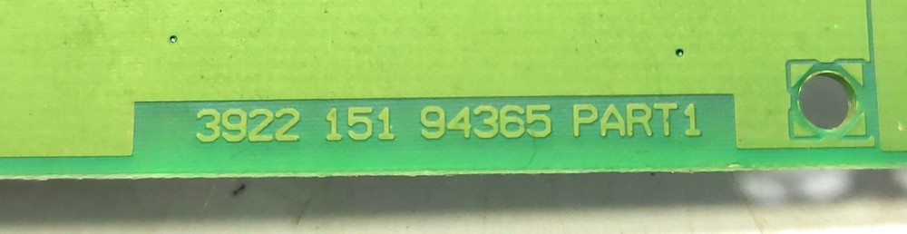 BOSCH 3922 151 94365 PART1 PCB BOARD