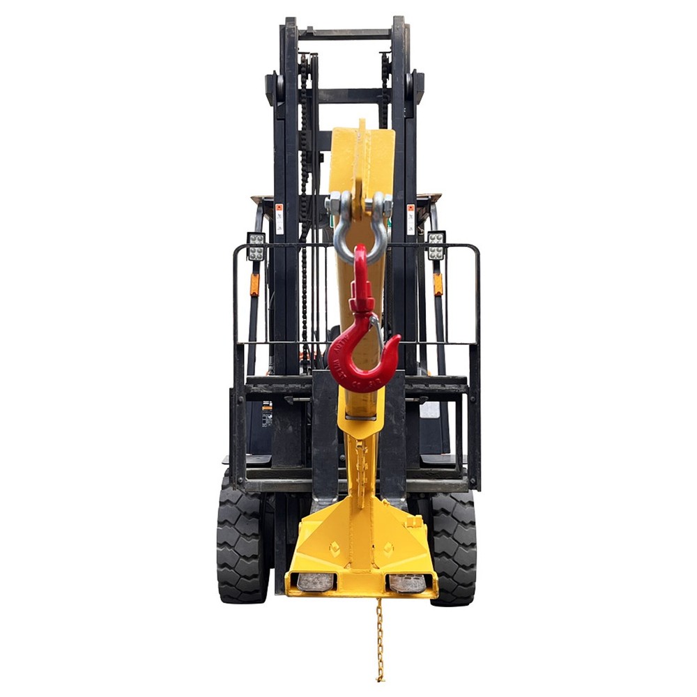 Forklift Telescopic Lifting Boom Adjustable Mobile Forklift Lifting Spreader 3T
