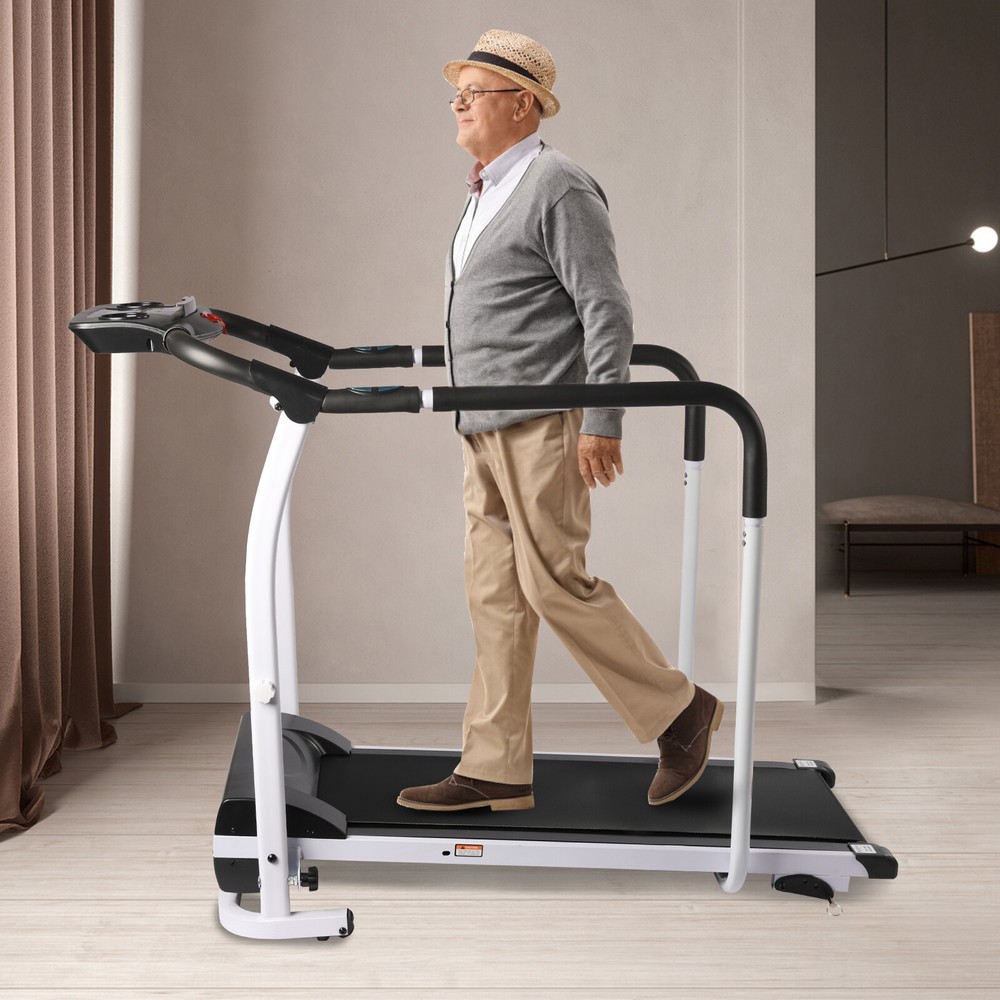 Multi-function Rehab Treadmill For Elderly, Indoor Exercise Machine 0.5-6Km/H US