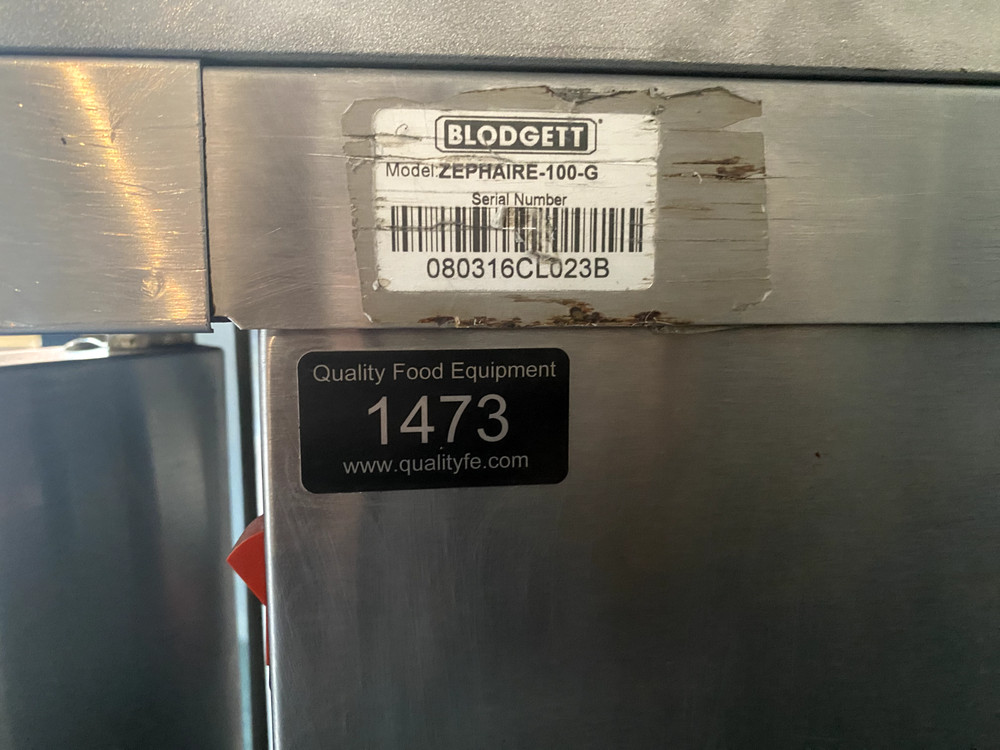 Blodgett Oven Natural Gas - Professionally Refurbished