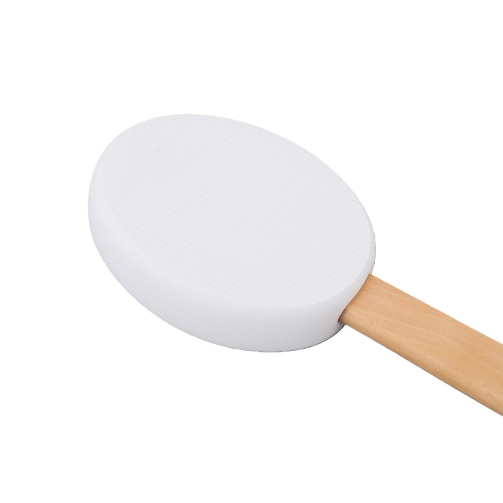 Wooden Handle Lotion Applicator For Smooth Body Coverage