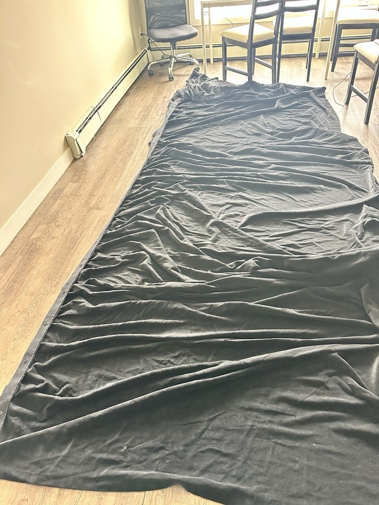 Da-Lite Skirt Drapery 10x16 Fast Fold