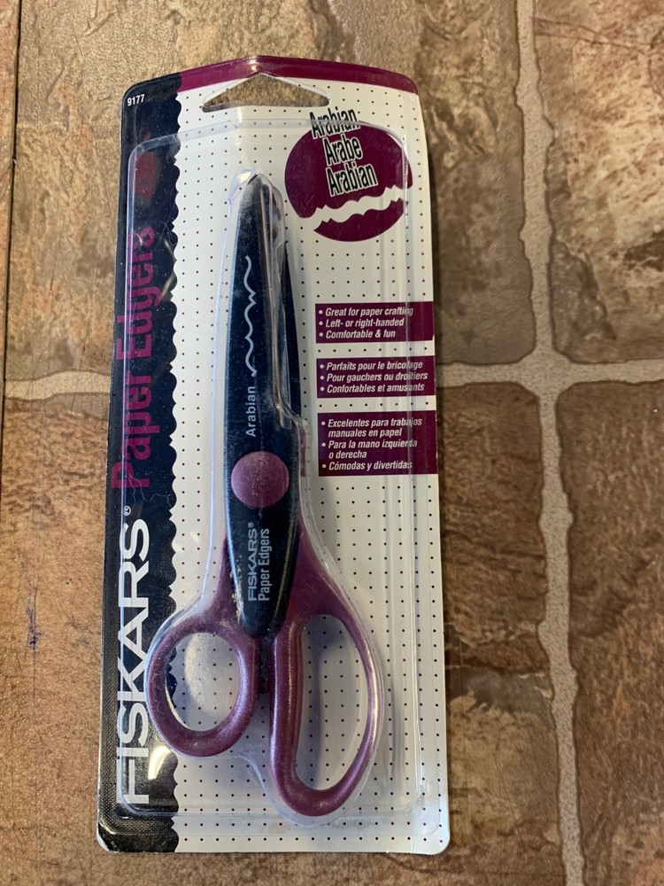 Vintage Fiskars Paper edger: Arabian Pattern