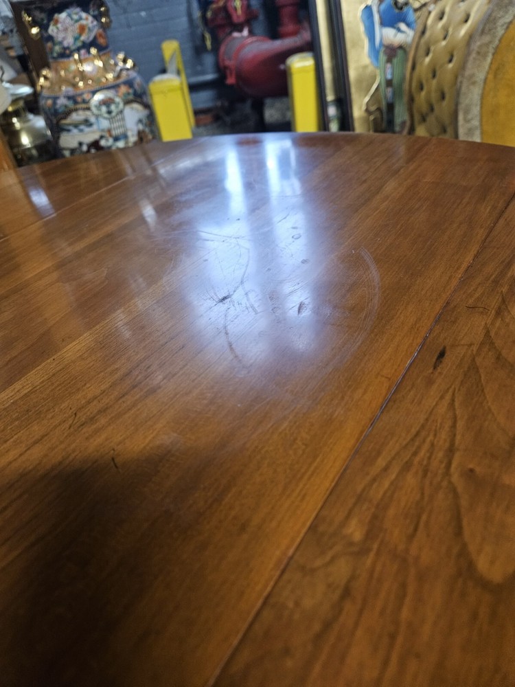 Vintage Pennsylvania House Drop Leaf End Table Solid Cherry Oval