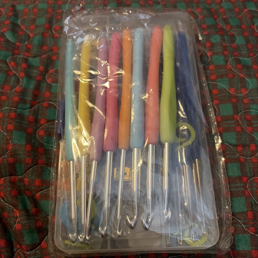 Rubber Crochet Hooks Start Set