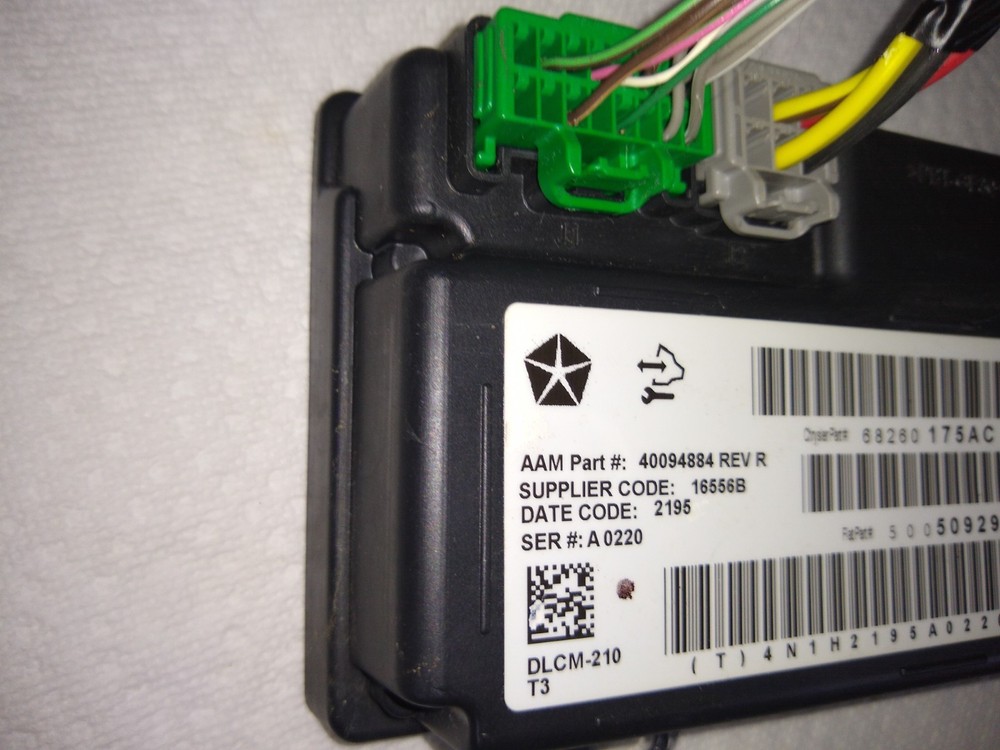 68260175AC 2016 Jeep Cherokee Limited 4WD Transfer Case Controller