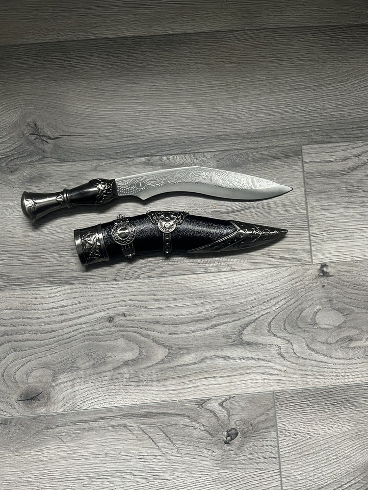 Ornamental Knife And Sheath