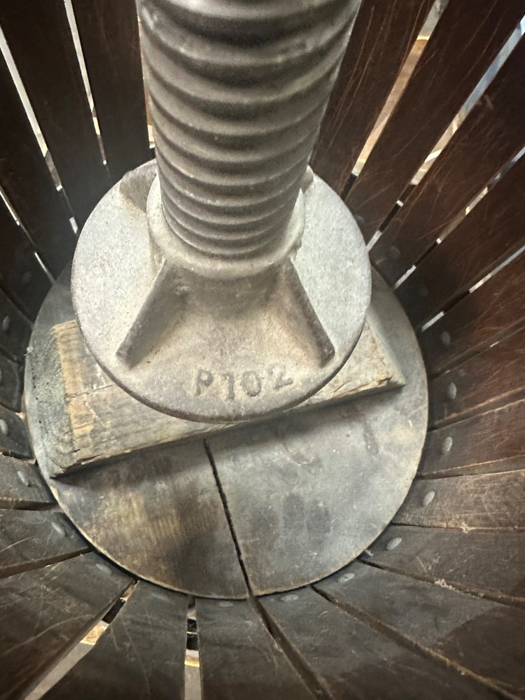 Antique Red Cross Wine Press