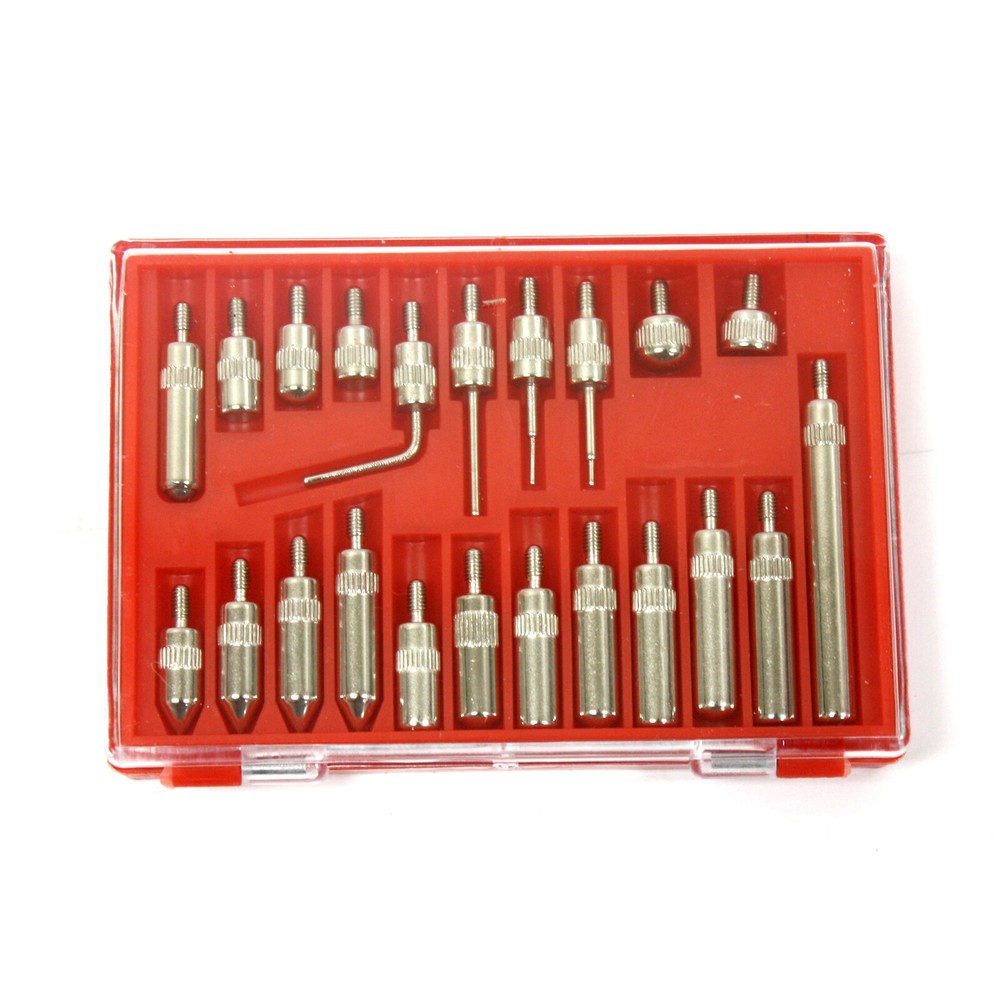 22pc 4-48 Thread Dial Digital Indicator Point Set End Tip Kit Machinist Tool