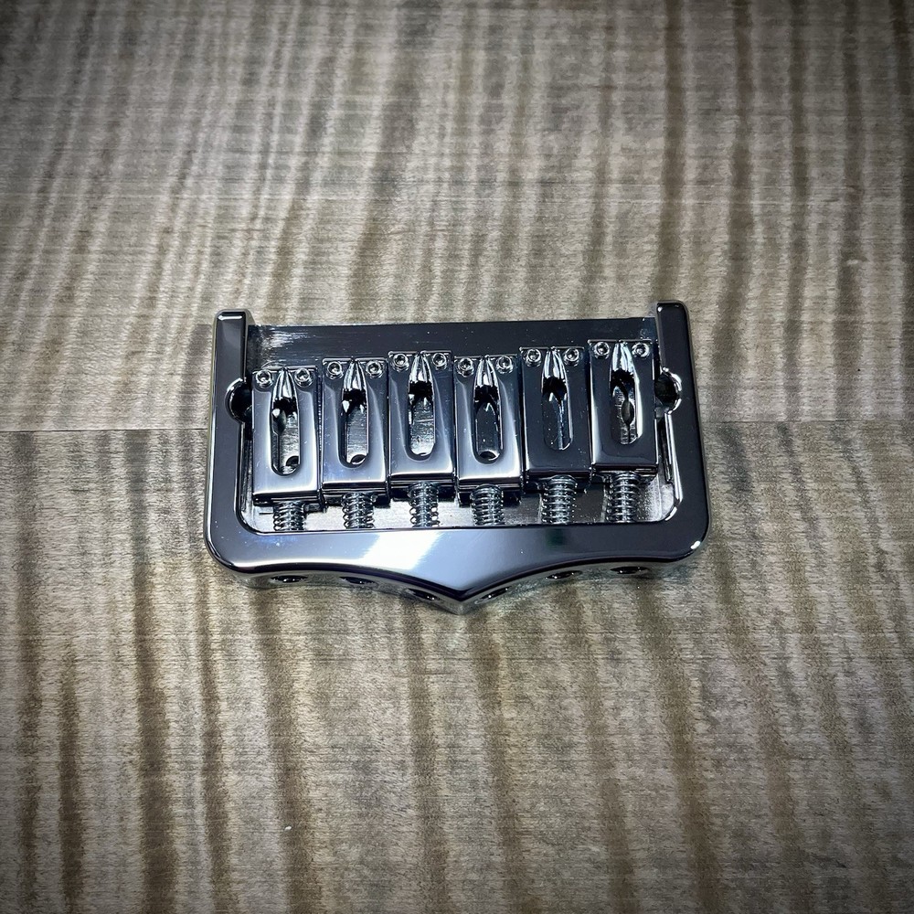 Chroma Guitars 6 Saddle TL Tele Half-Bridge - Chrome (BLEM)