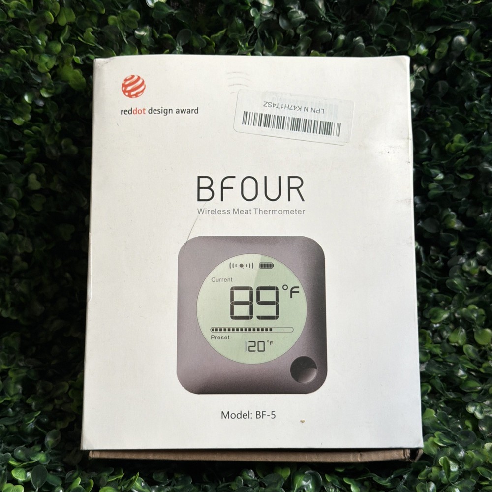 BFOUR Meat Thermometer Wireless Bluetooth, LCD Digital Meat Thermometer BF-5 EUC