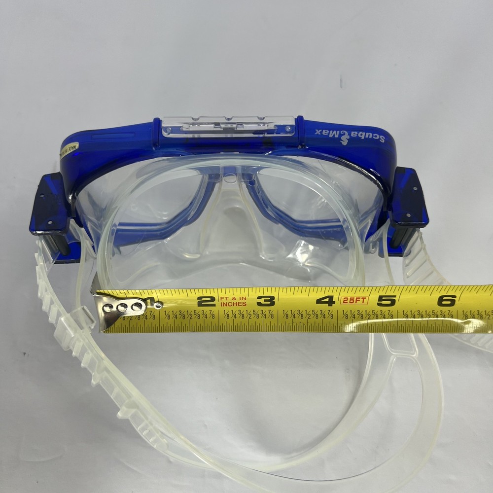 ScubaMax Dive Mask Goggles Tempered glass EUC