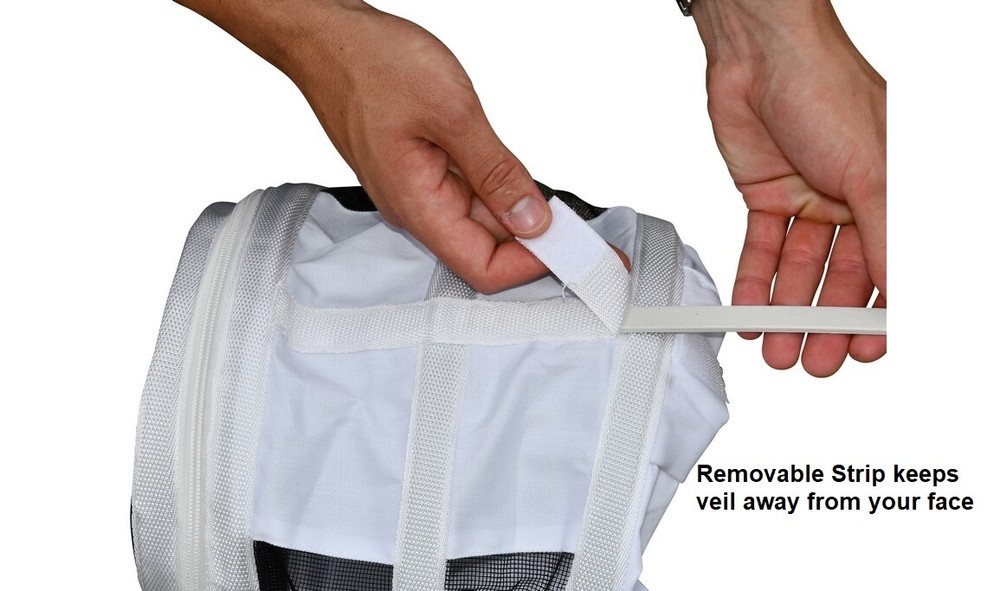 OZ ARMOUR BEEKEEPING JACKET POLY COTTON VENTILATED WITH OPTIONAL GLOVES