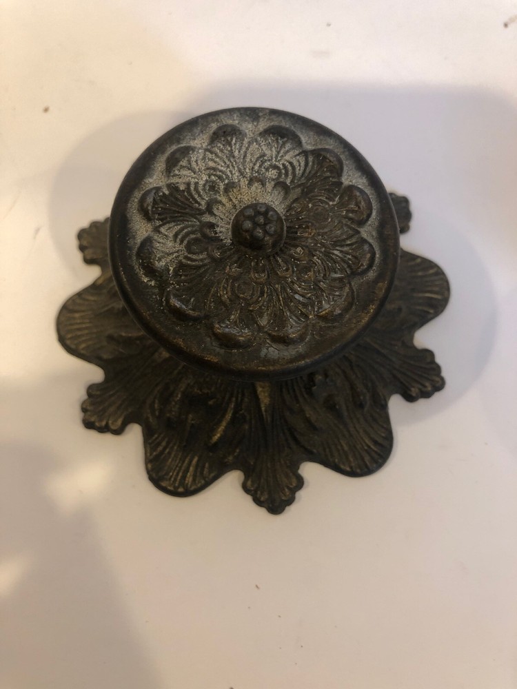 Antique Metal Drawer Pulls Set Of 2