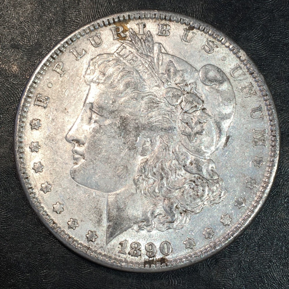 1890 Morgan Silver Dollar - High Quality Scans #Q733