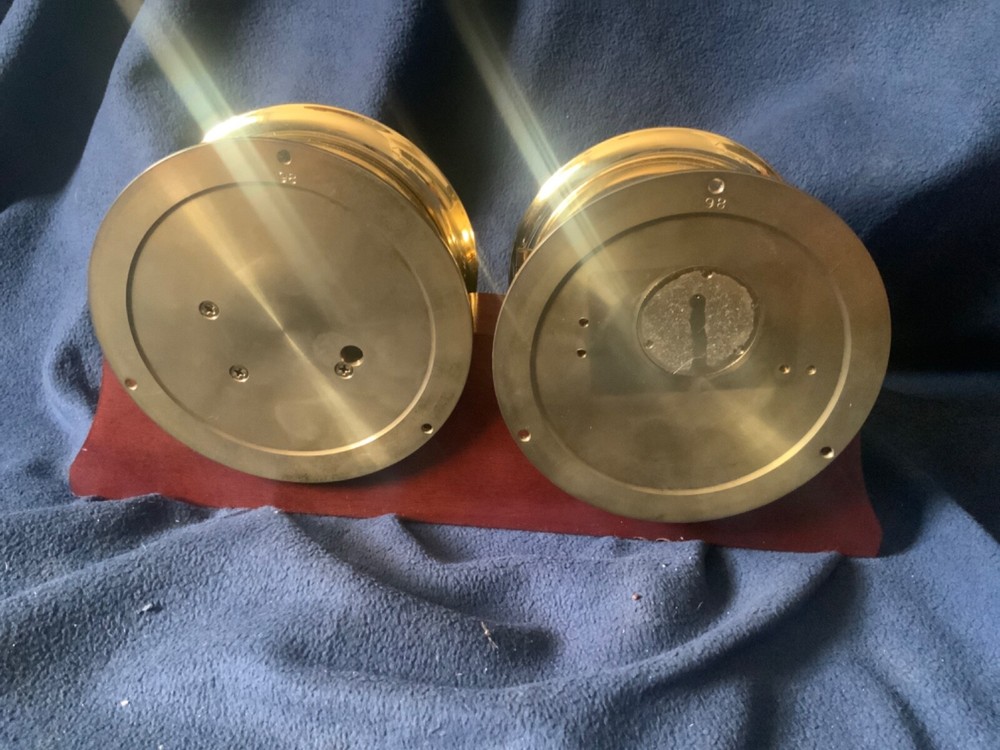 CHELSEA Shipstrike SHIPS BELL CLOCK/BAROMETER~4 “ DIAL,BASE