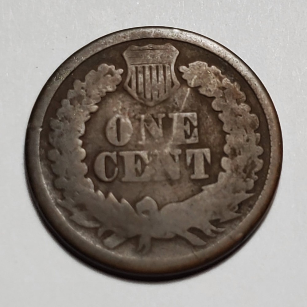 1865 INDIAN HEAD CENT PENNY #C9717