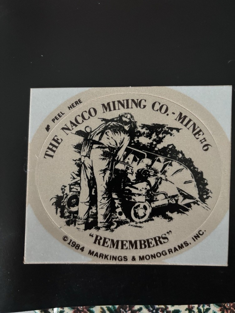 coal mining stickers nice North American Coal