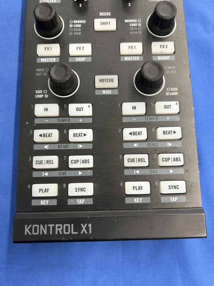 Traktor Kontrol X1 Native Instruments Controller Interface