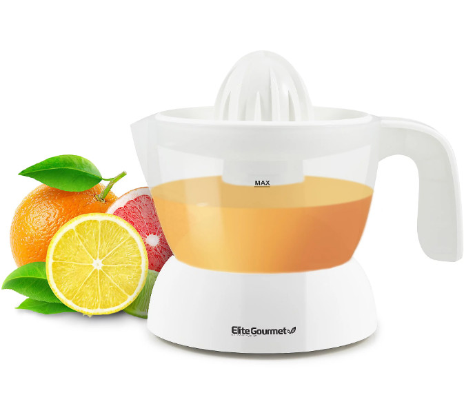 Electric Citrus Juicer for Oranges & Lemons, Easy Press, Pulp Control