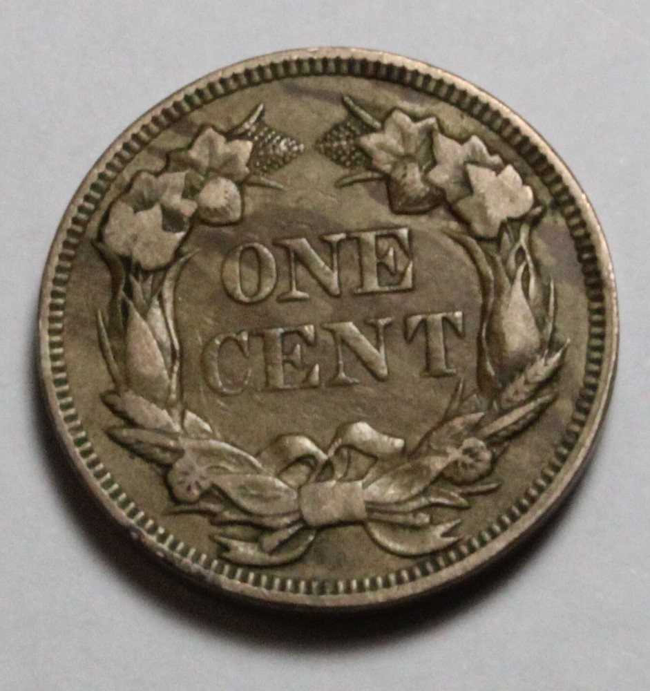 1857 Flying Eagle Cent UR323