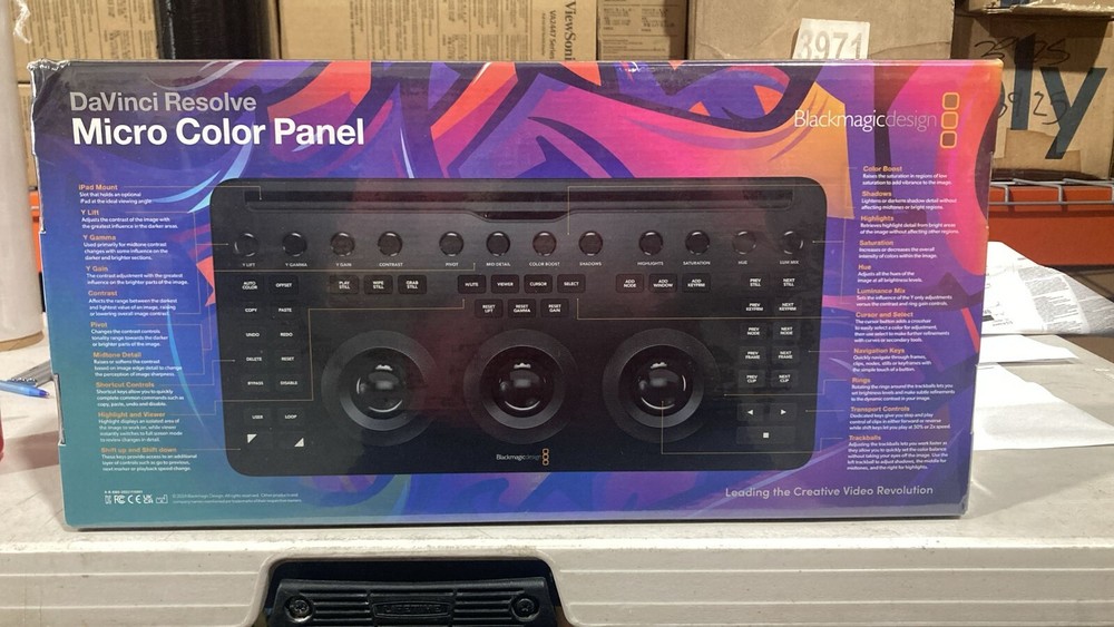 Blackmagic Design DaVinci Resolve Micro Color Panel (EN) DV/RES/AAAPNLMIC/EN
